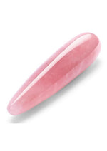 Load image into Gallery viewer, Le Wand Crystal Wand Probe with Silicone Ring - Rose Quartz - Pink