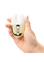 Load image into Gallery viewer, Le Wand Double Vibe Rechargeable Silicone Rabbit Vibrator
