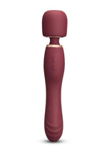 Load image into Gallery viewer, Le Wand Flat Top Fusion G Rechargeable Silicone Vibrator - Ruby - Red