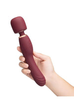 Load image into Gallery viewer, Le Wand Flat Top Fusion G Rechargeable Silicone Vibrator - Ruby