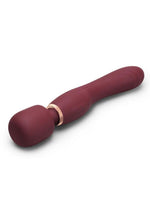 Load image into Gallery viewer, Le Wand Flat Top Fusion G Rechargeable Silicone Vibrator - Ruby