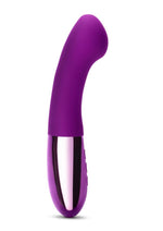 Load image into Gallery viewer, Le Wand Gee Rechargeable Silicone Body Wand - Cherry/Purple