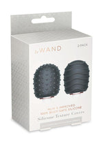 Load image into Gallery viewer, Le Wand Original Silicone Textured Covers - Grey - 2 Per Pack