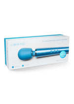 Load image into Gallery viewer, Le Wand Petite Rechargeable Silicone Vibrating Massager - Blue