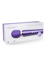 Load image into Gallery viewer, Le Wand Petite Rechargeable Silicone Vibrating Massager - Purple/Violet