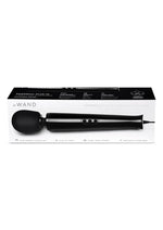 Load image into Gallery viewer, Le Wand Plug-In Massager - Sky - Black