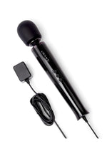 Load image into Gallery viewer, Le Wand Plug-In Massager - Sky - Black