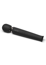 Load image into Gallery viewer, Le Wand Rechargeable Silicone Massager - Black/Matte Black