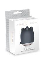 Load image into Gallery viewer, Le Wand Shiatsu Deep Tissue Massage Silicone Attachment - Grey