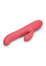 Load image into Gallery viewer, Le Wand Thrust Rechargeable Silicone Clitoral Vibrator - Raspberry/Red
