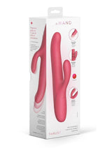Load image into Gallery viewer, Le Wand Thrust Rechargeable Silicone Clitoral Vibrator - Raspberry/Red
