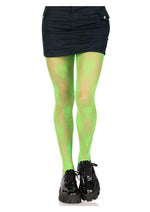 Load image into Gallery viewer, Leg Avenue Alien Net Tights - Green - One Size