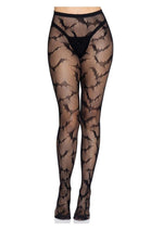 Load image into Gallery viewer, Leg Avenue Bar Net Tights - Black - One Size