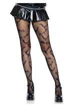 Load image into Gallery viewer, Leg Avenue Bar Net Tights - Black - One Size