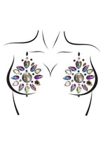 Load image into Gallery viewer, Leg Avenue Cressida Nipple Jewels Stickers (2 Packets - Multicolor
