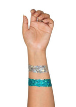 Load image into Gallery viewer, Leg Avenue Divinity Face Jewels Stickers and Body Glitter (2 Packets - Multicolor
