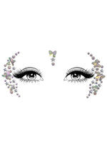 Load image into Gallery viewer, Leg Avenue Elera Adhesive Face Jewels Sticker - Clear - One Size