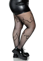 Load image into Gallery viewer, Leg Avenue Flame Net Tights