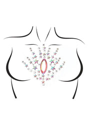 Leg Avenue Juniper Body Jewels Sticker - Multicolor