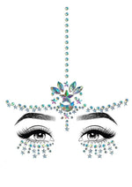 Load image into Gallery viewer, Leg Avenue Karma Face Jewels Sticker - Clear

