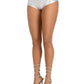 Leg Avenue Lame Ruffle Back Shorts