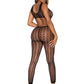 Leg Avenue Lattice Net Cut-Out Footless Tank Bodystocking