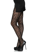 Load image into Gallery viewer, Leg Avenue Leopard Net Tights