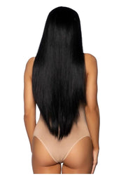 Leg Avenue Long Straight 33 Center Part Wig - Black - One Size