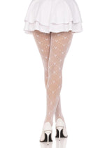 Load image into Gallery viewer, Leg Avenue Love Struck Heart Net Tights
