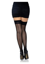 Load image into Gallery viewer, Leg Avenue Lycra Cuban Foot Stocking
