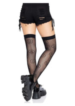 Load image into Gallery viewer, Leg Avenue Mood Swing Fishnet Thigh Highs