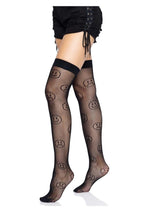 Load image into Gallery viewer, Leg Avenue Mood Swing Fishnet Thigh Highs