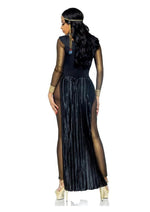 Load image into Gallery viewer, Leg Avenue Nile Queen Catsuit Dress with Jewel Collar Head
