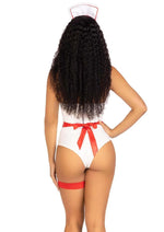 Load image into Gallery viewer, Leg Avenue Nurse Costume - Red/White - 5 Piece
