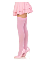 Load image into Gallery viewer, Leg Avenue Nylon Over The Knee - Pink - One Size
