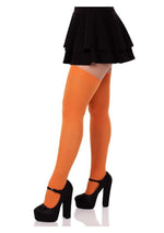 Load image into Gallery viewer, Leg Avenue Nylon Over The Knee - Orange - One Size
