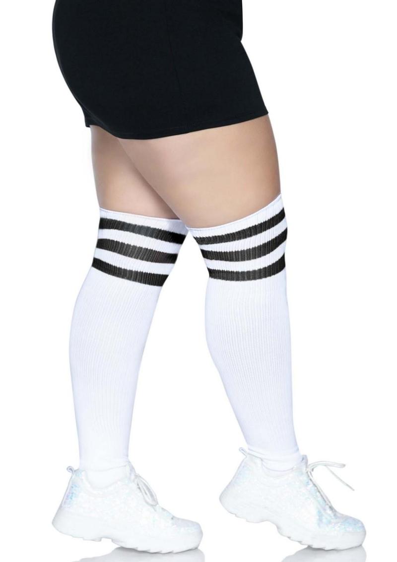 Leg Avenue Over The Knee Athletic Socks