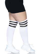 Load image into Gallery viewer, Leg Avenue Over The Knee Athletic Socks