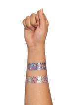 Load image into Gallery viewer, Leg Avenue Prism Nipple Jewels Stickers and Body Glitter (2 Packets - Multicolor
