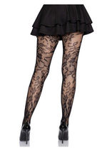 Load image into Gallery viewer, Leg Avenue Seamless Chantilly Floral Lace Tights