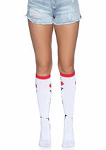 Load image into Gallery viewer, Leg Avenue Weiner Dog Knee Highs - Multicolor - One Size
