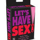 Let's Have Sex Card Game