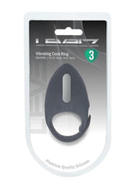 Load image into Gallery viewer, Levelz Adjustable Vibrating Silicone Rechargeable Cock Ring - Black
