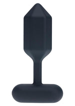 Load image into Gallery viewer, Levelz Hexagonal Vibrating Silicone Rechargeable Anal Plug - Black - Large
