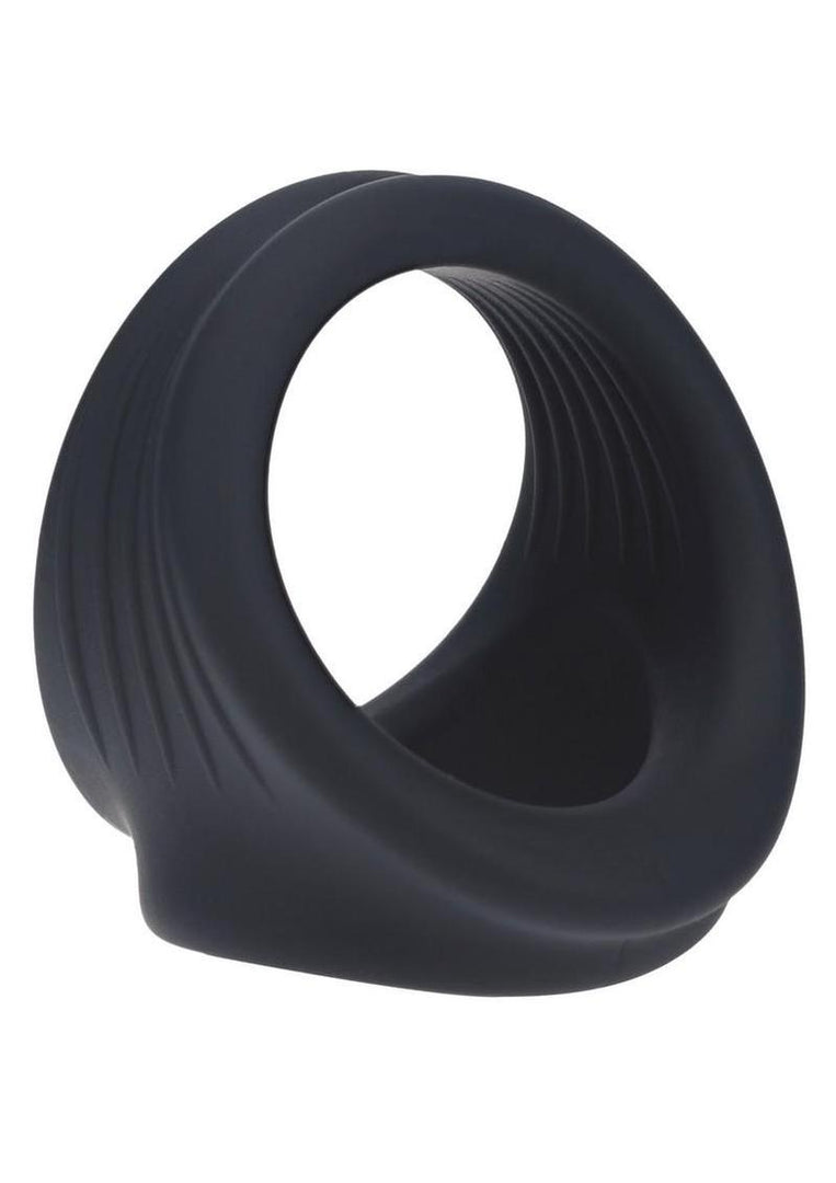 Levelz Silicone Cock and Ball Harness - Black