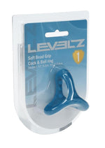 Load image into Gallery viewer, Levelz Soft Bead Grip Silicone Cock and Ball Ring - Teal
