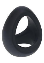 Load image into Gallery viewer, Levelz Soft Tri O Silicone Cock Ring - Black
