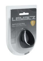 Load image into Gallery viewer, Levelz Soft Tri O Silicone Cock Ring - Black
