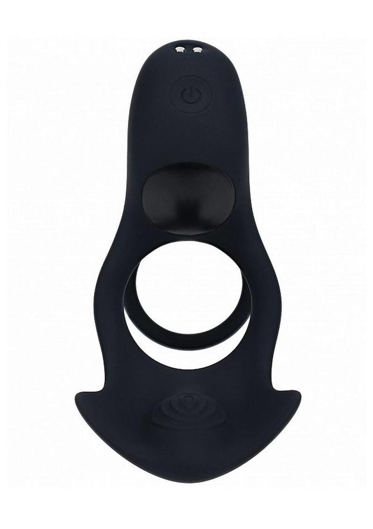 Levelz Triple Motor Vibrating Silicone Rechargeable Cock Ring