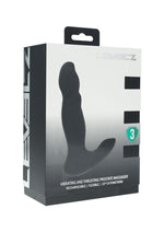 Load image into Gallery viewer, Levelz Vibrating and Thrusting Silicone Rechargeable Prostate Massager - Black